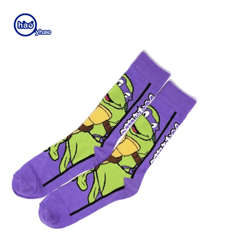 Teenage Mutant Ninja Turtles Design Girl Crew Socks