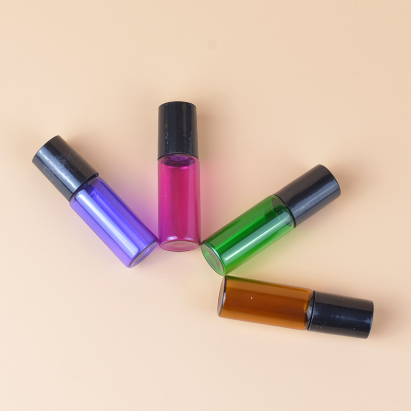 5ml Glass Roll On Bottle For Essential Oil