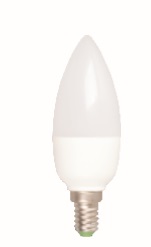 LED candle bulb C37-7W
