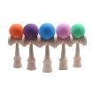 Solid Color Beech Wood Kendama With Carved Logo