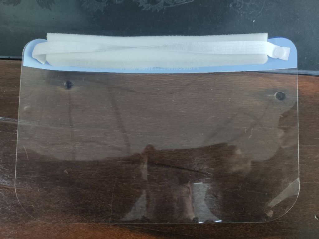 Plastic Clear Protective Face Shield