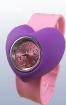 Silicone Slap Watch With Heart Design